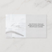 Dentist Office | Dental Health Logo 名刺 (裏面)