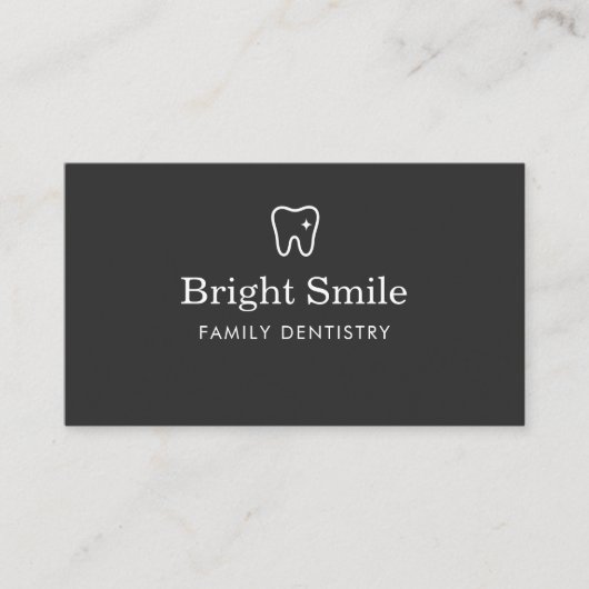 Dentist Office Dentistry 名刺 (正面)