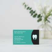 Dentist Office Modern Appointment Cards 名刺 (スタンド正面)
