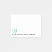 Dentist Office Modern Sticky Notepads ポストイット (正面)