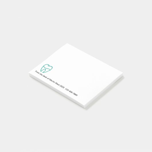 Dentist Office Modern Sticky Notepads ポストイット (アングル)