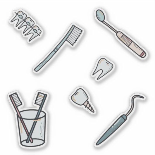 Dentist Pack シール (正面)