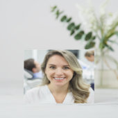 Dentist Photo Customize Personalize ポストカード (スタンド正面)