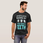 Dentist Save Teeth Dental Hygienist Dentistry Appa Tシャツ (正面フル)