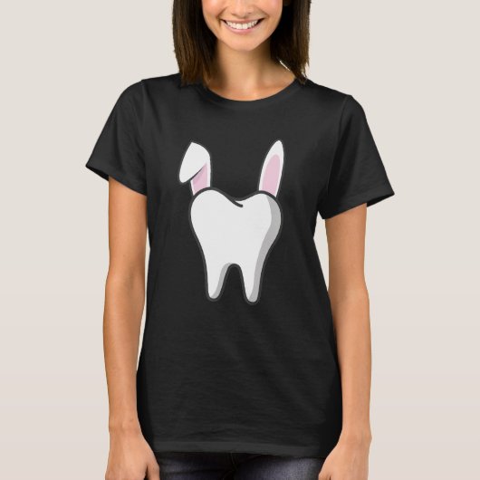 Dentist Student Bunny Teeth Graphic Dental Surgeon Tシャツ (正面)