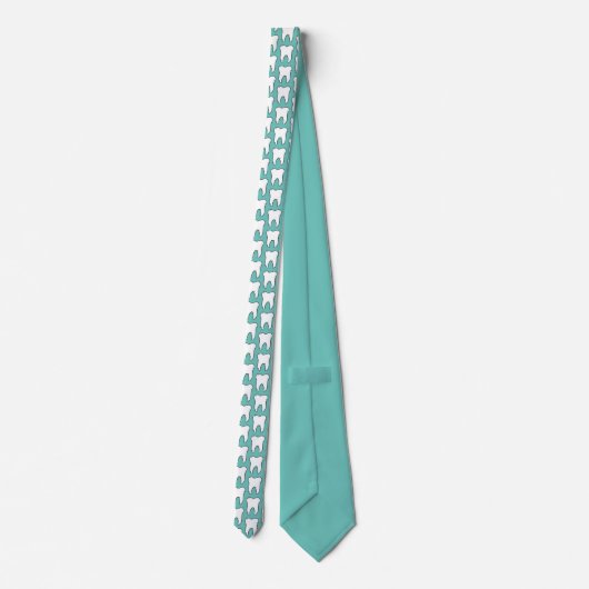 dentist tie ネクタイ (裏面)