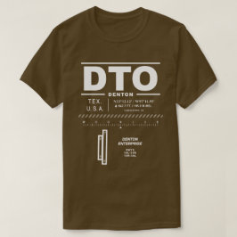 Denton Enterprise Airport DTO Tシャツ