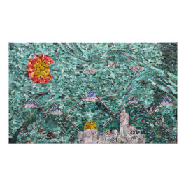 Denver 35x21フォトプリントの通り フォトプリント           