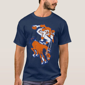Denver Broncos Retro Logo Design gift Tシャツ