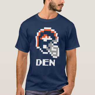 Denver Broncos (Tecmo Super Bowl Football Helmet) Tシャツ