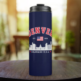 Denver City Horizon Graphic タンブラー