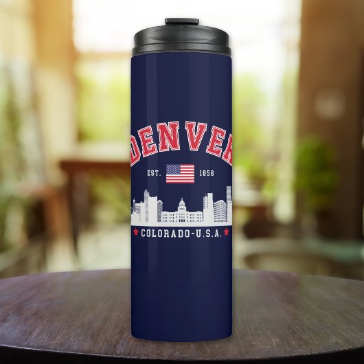 Denver City Horizon Graphic タンブラー