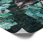 Denver collage FULL SIZEの通り ポスター (角)