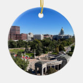 Denver Colorado Downtown State Capitol セラミックオーナメント (正面)
