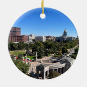 Denver Colorado Downtown State Capitol セラミックオーナメント (裏面)