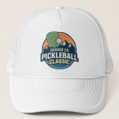 Denver Colorado Pickleball Paddle Style キャップ (正面)