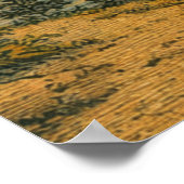 Denver Colorado Skyline in Japanese Ukiyo-e ポスター (角)