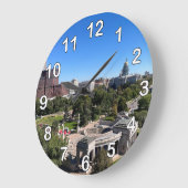 Denver Downtown Capitol Building Civic Park ラージ壁時計 (傾斜)