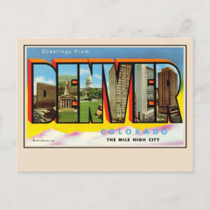 Denver Large Letterはがき以降のご挨拶 ポストカード