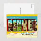 Denver Mile High City Postcard ポストカード (正面/裏面)