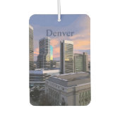 Denver Skyline カーエアーフレッシュナー (正面)