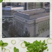 Denver Skyline キッチンタオル (折り畳み)