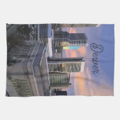 Denver Skyline キッチンタオル (横)