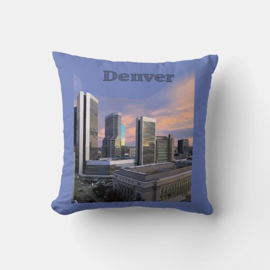 Denver Skyline クッション (正面)