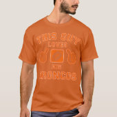 DenverBroncos friend Tシャツ (正面)