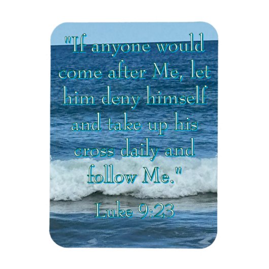 Deny Yourself Flexible Photo Magnet マグネット (縦)