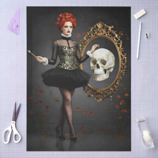 Deocoupage Darc Romantic Paper 薄葉紙 (クラフト)