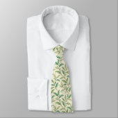 Deorative Tea Leaves Pattern - Neck Tie ネクタイ (タイ)