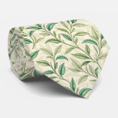 Deorative Tea Leaves Pattern - Neck Tie ネクタイ (ロール)
