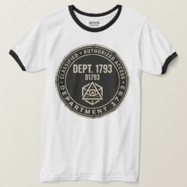 Department 1793 Ringer Tシャツ