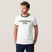 Department 1793 Ringer Tシャツ (正面フル)