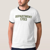 Department 1793 Ringer Tシャツ (正面)