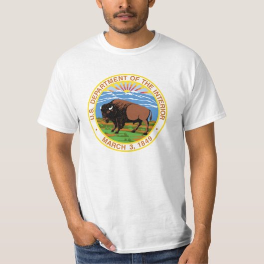 department of interior tシャツ (正面)