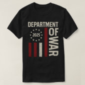 Department of War 2025 Tシャツ (デザイン正面)