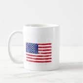 Department Of War Usa Camouflage Flag Department O コーヒーマグカップ (左)