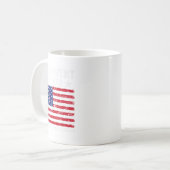 Department Of War Usa Camouflage Flag Department O コーヒーマグカップ (正面左)