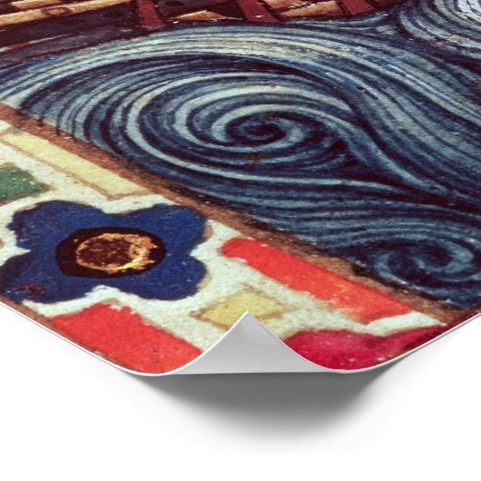 Departure of a Boat for the Crusades, ポスター (角)