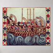 Departure of a Boat for the Crusades, ポスター (正面)