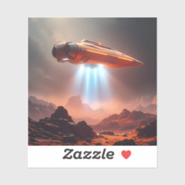 Departure Point - Square Vinyl シール