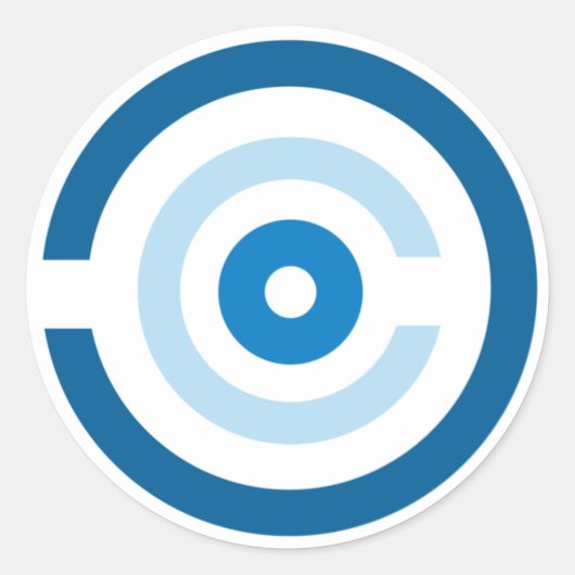 DePaul Urban Explorersスタンプ ラウンドシール (正面)