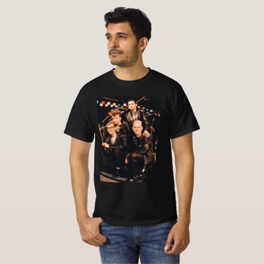 Depeche Mode:Dave Gahan, Martin Gore, Andy Flet Tシャツ (正面フル)