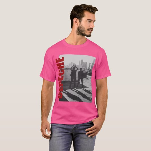 Depeche Mode Depeche Mode Retro Aesthetic Fan Art Tシャツ (正面フル)