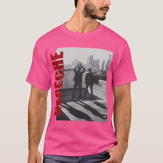 Depeche Mode Depeche Mode Retro Aesthetic Fan Art  Tシャツ (正面)