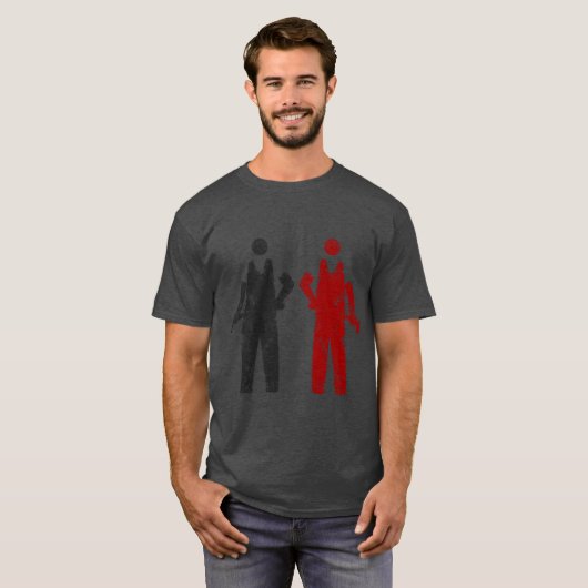 Depeche Mode Get the balance right funny Tシャツ (正面フル)