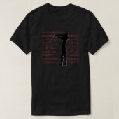 Depeche   Walking in my shoes  Tシャツ (デザイン正面)