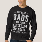 Dependable Dad from New York スウェットシャツ (正面)